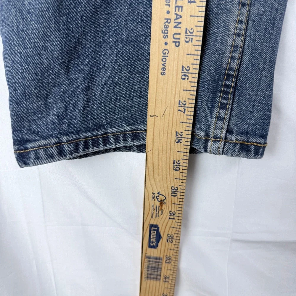 Levis 505 Regular Fit Straight Leg Mens Blue Denim Jeans‎ W40 L30 00505-2146
